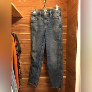 J.Crew High Rise Stovepipe Jeans. Vintage style denim Slim Straight